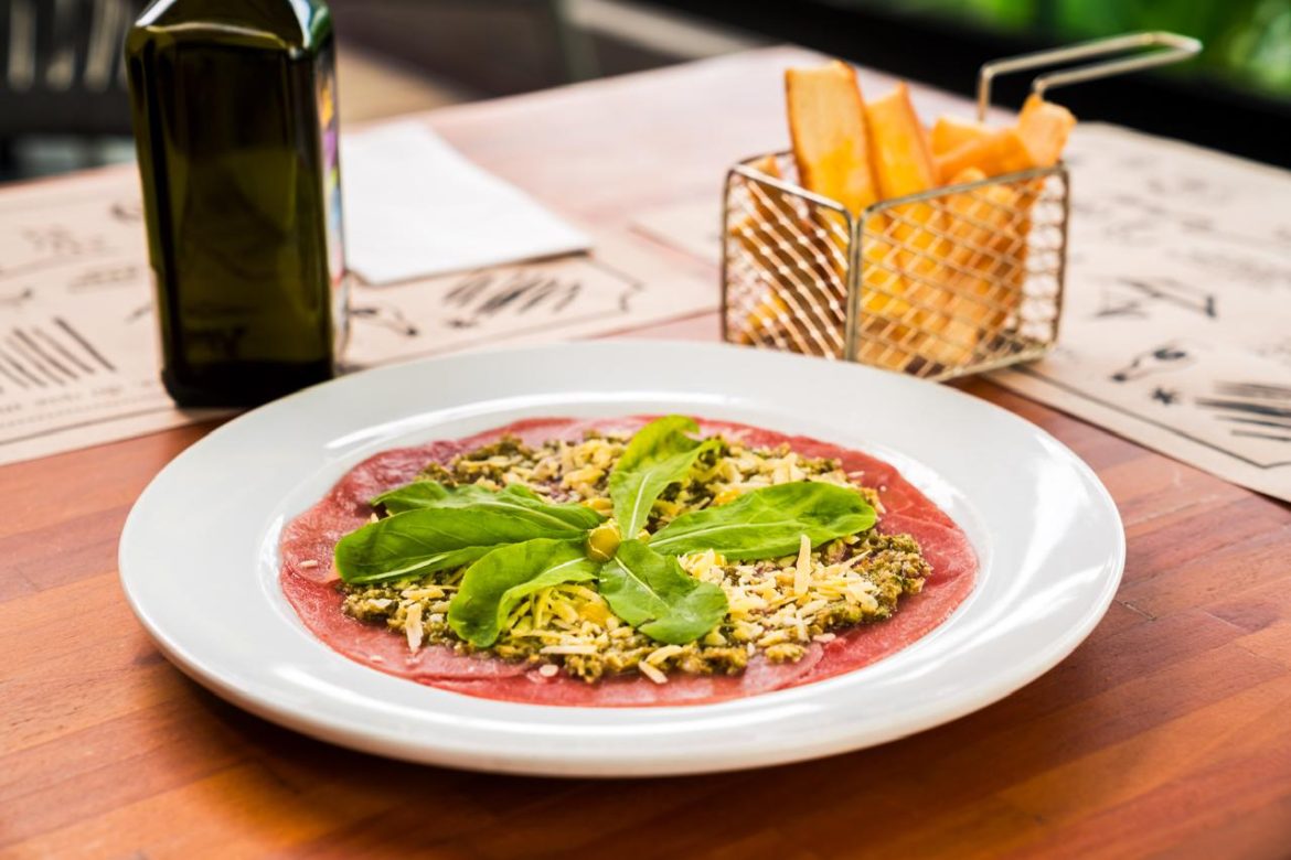 Bossa Nova Mall - Carpaccio - Restaurante Vamo