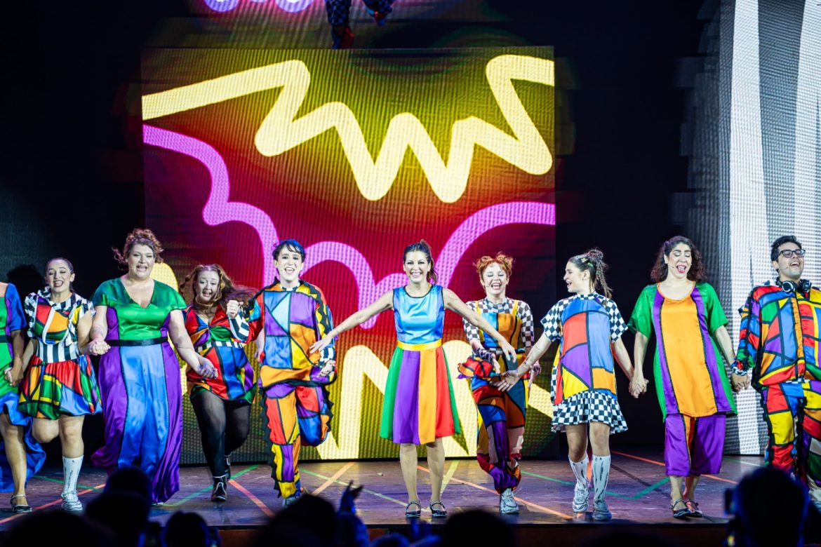 Estreia do Fala Sério Mãe - Elas Só Mudam de Endereço, no Roxy - no palco - Fotos de Léo Queiroz