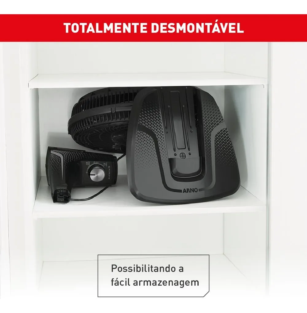 Ventilador Arno X-treme 9 Mesa 40cm Ve90 Ventilador Arno X-treme 9 Mesa 40cm Ve90