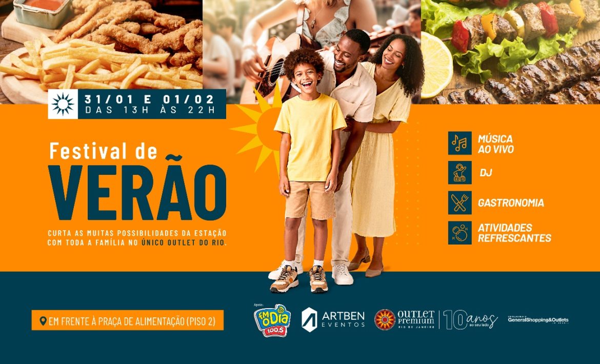 Outlet Premium Rio de Janeiro promove Festival de Verã
