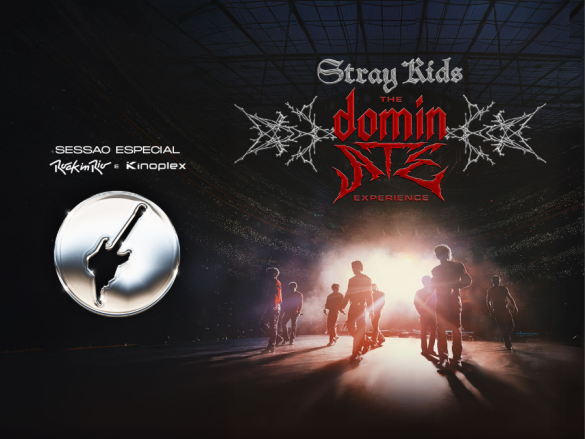 Rock in Rio e Kinoplex promovem sessões especiais do ‘Stray Kids: The DominATE Experience’ no Brasil