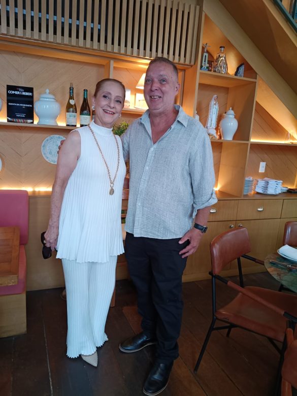 Ana Botafogo e Bayard Boiteux