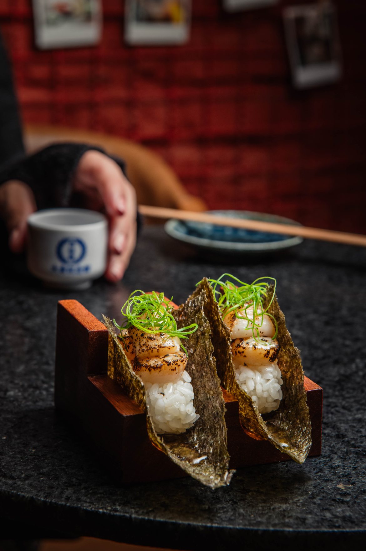 Mizu Izakaya - Temaki Enguia - Foto: Nubra Fasari.