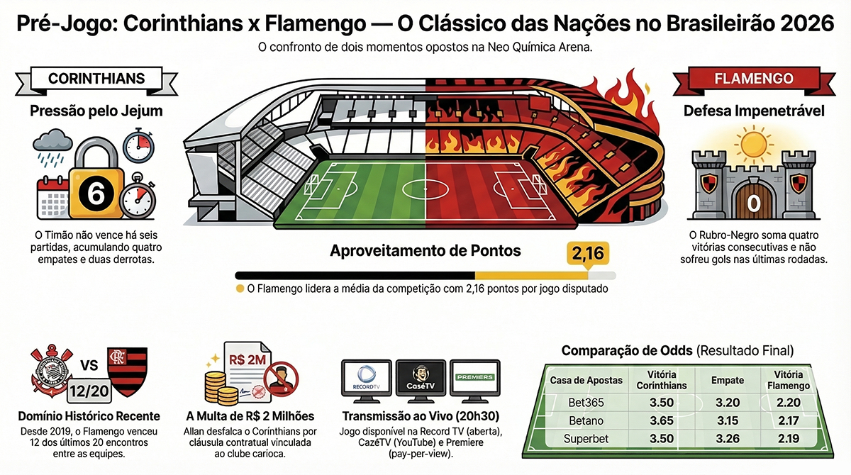 Corinthians x Flamengo