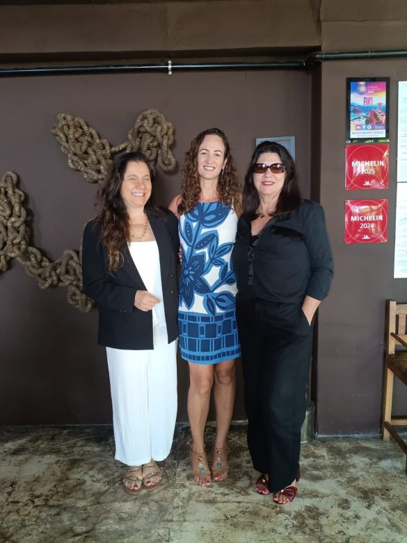 Sophie Barbara com as convidada a Ana Cristina Carvalho e Joana Maria Teixeira