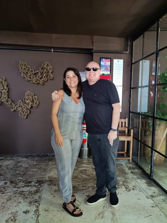 Chico Vartulli e Morgana Souto Mayor