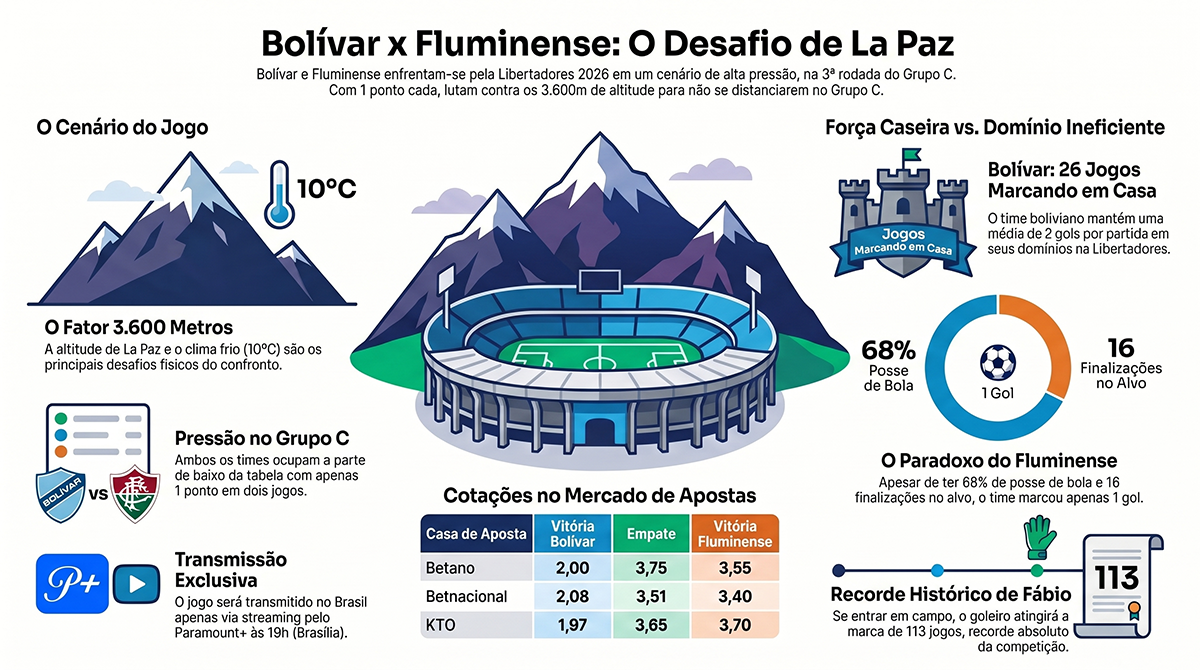Bolívar x Fluminense