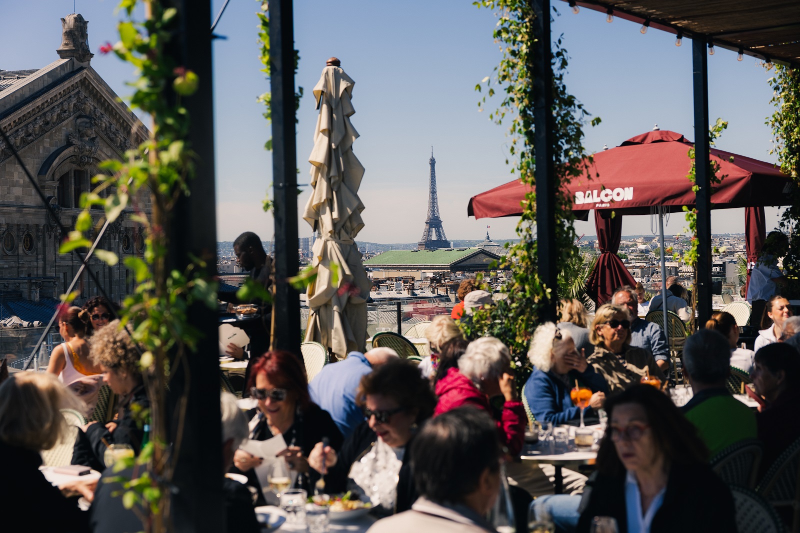 Chef Julien Sebbag inaugura o Balcon, novo restaurante localizado no rooftop da Galeries Lafayette Paris Hausmann 7 Balcon