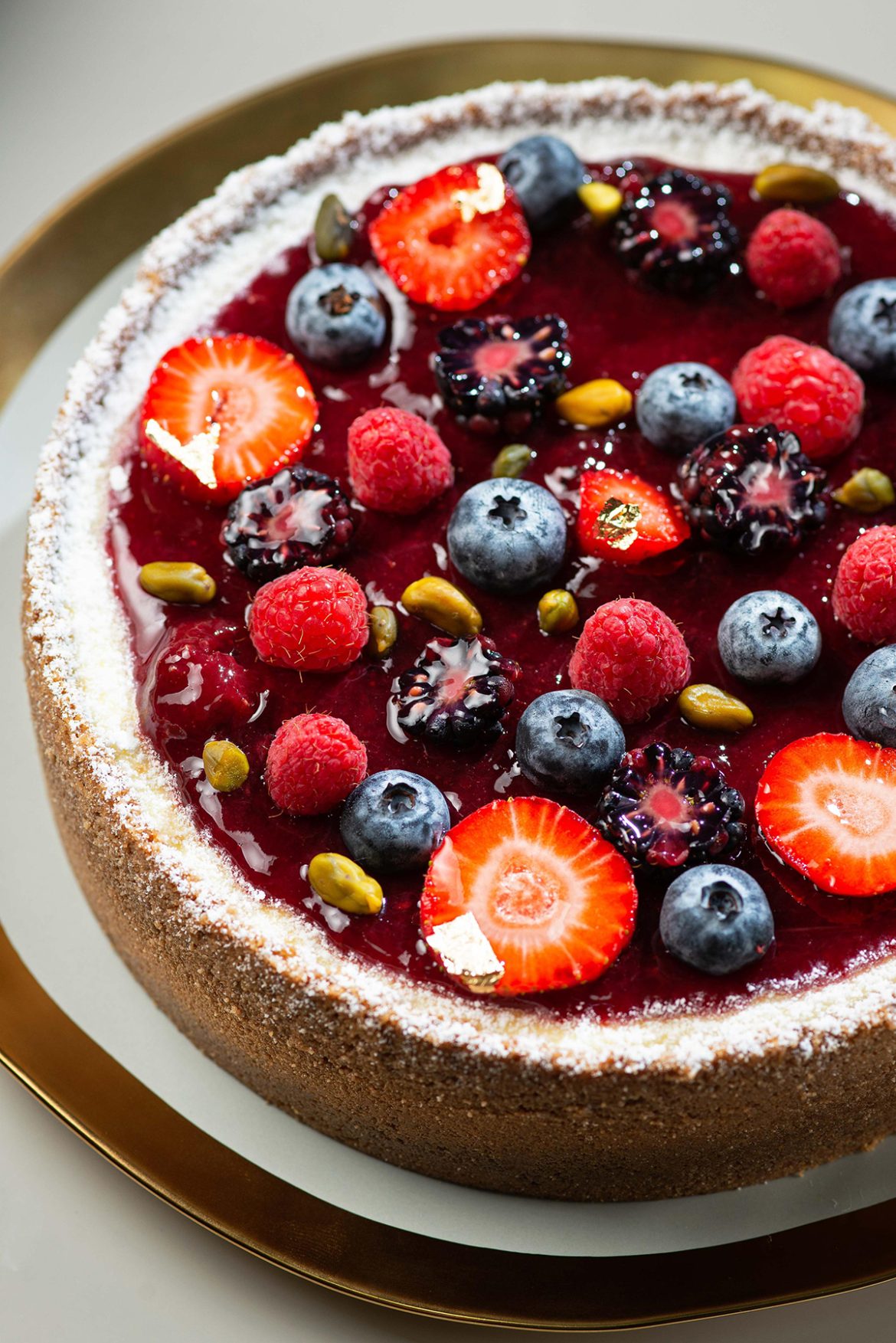 Cheesecake de Frutas Vermelhas