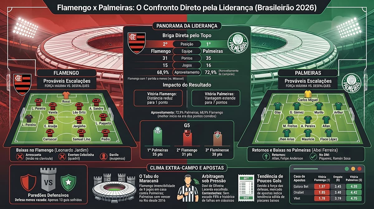 Flamengo x Palmeiras