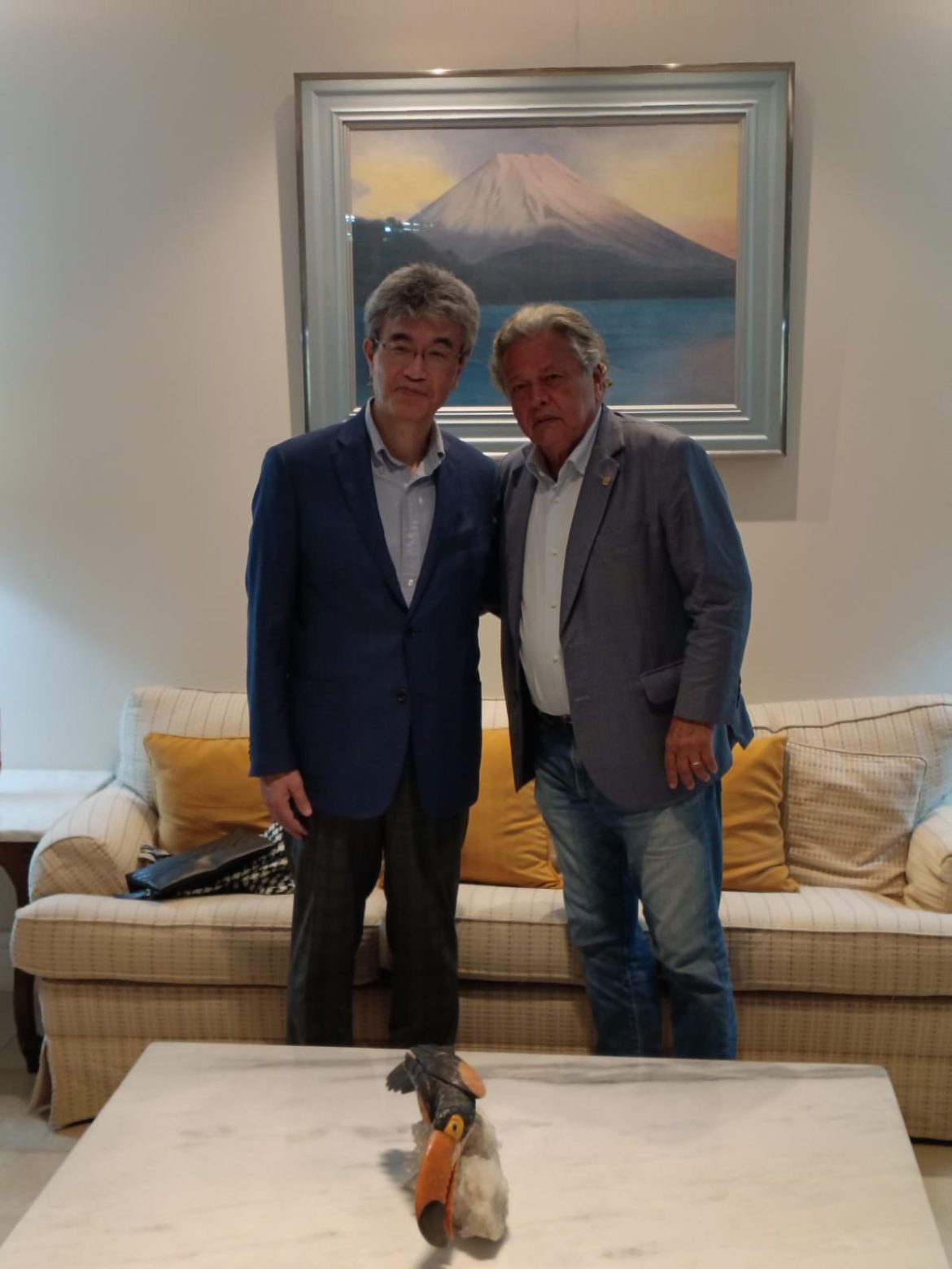 Aloysio Teixeira e Takashi Manabe Aloysio Teixeira e Takashi Manabe