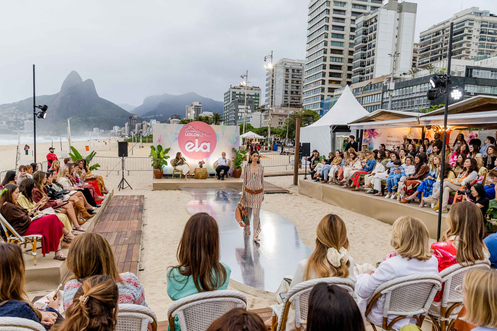 Shopping Leblon leva desfile Primavera-Verão para a praia com curadoria de Felipe Veloso e mais de 30 marcas