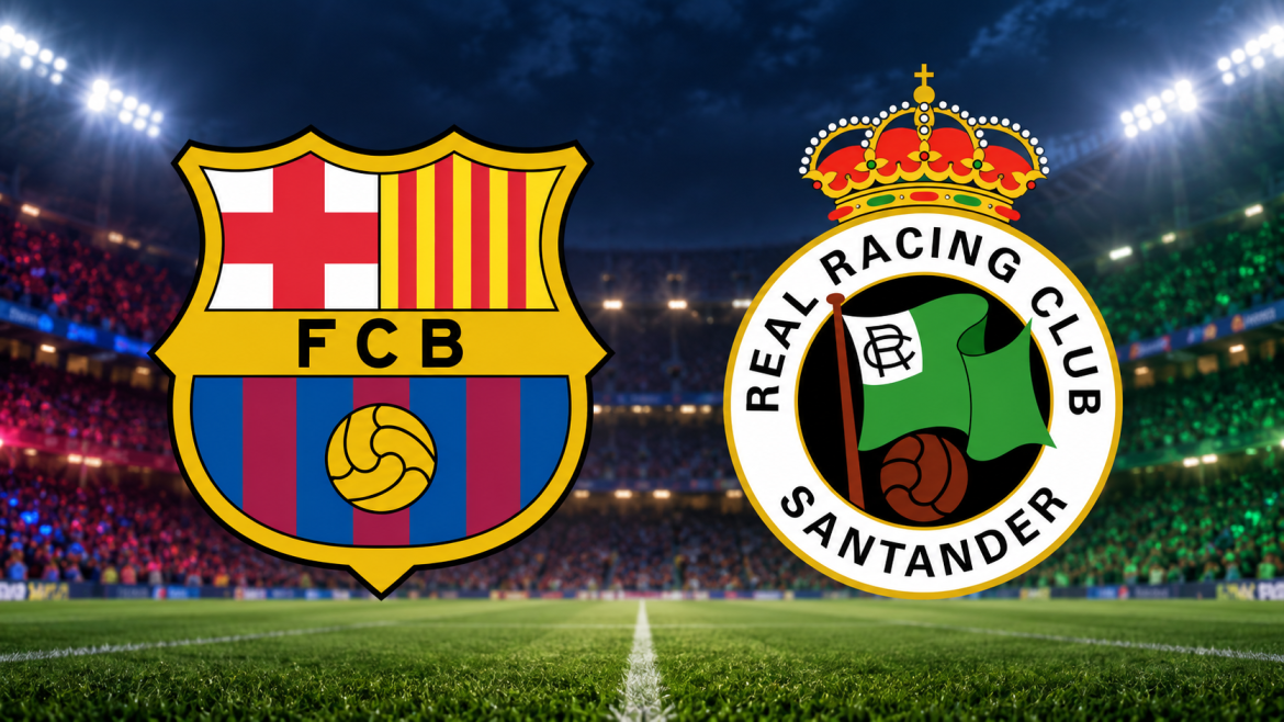 Barcelona x Racing Santander