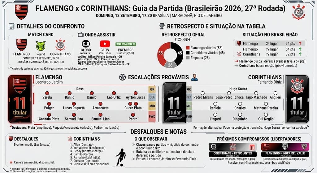 Flamengo x Corinthians