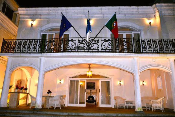 Entrada principal do evento Entrada principal do evento