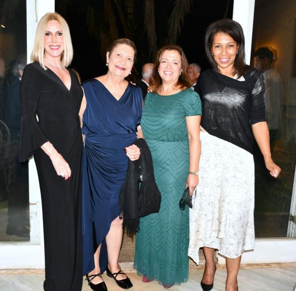 Isabela Francisco, Mara Silva, a Embaixadora Joana Gaspar e Myriam lomholdt consulesa da Suécia Isabela Francisco, Mara Silva, a Embaixadora Joana Gaspar e Myriam lomholdt consulesa da Suécia