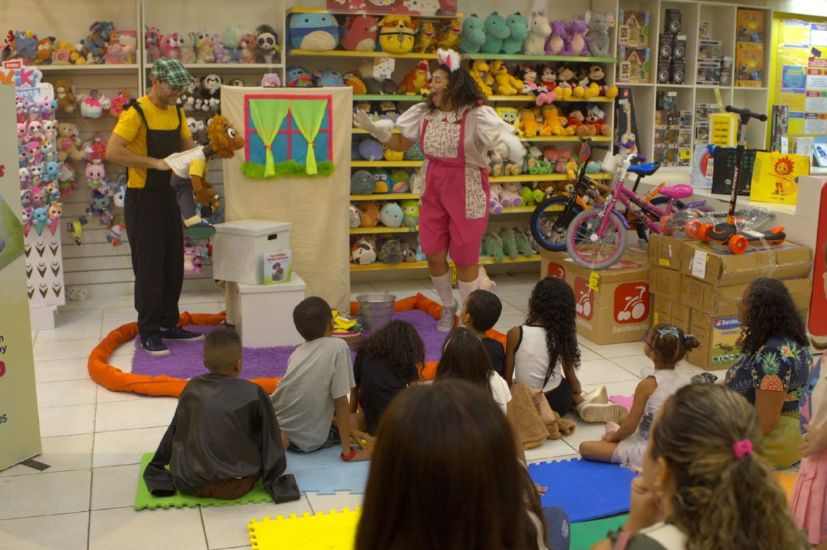 Leitura para Todos - Divulgação Shopping Grande Rio
