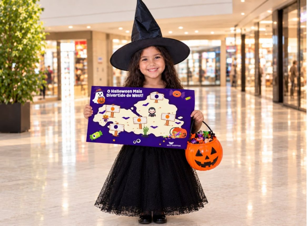 West Shopping celebra Halloween com caça aos doces e show inspirado no K-pop