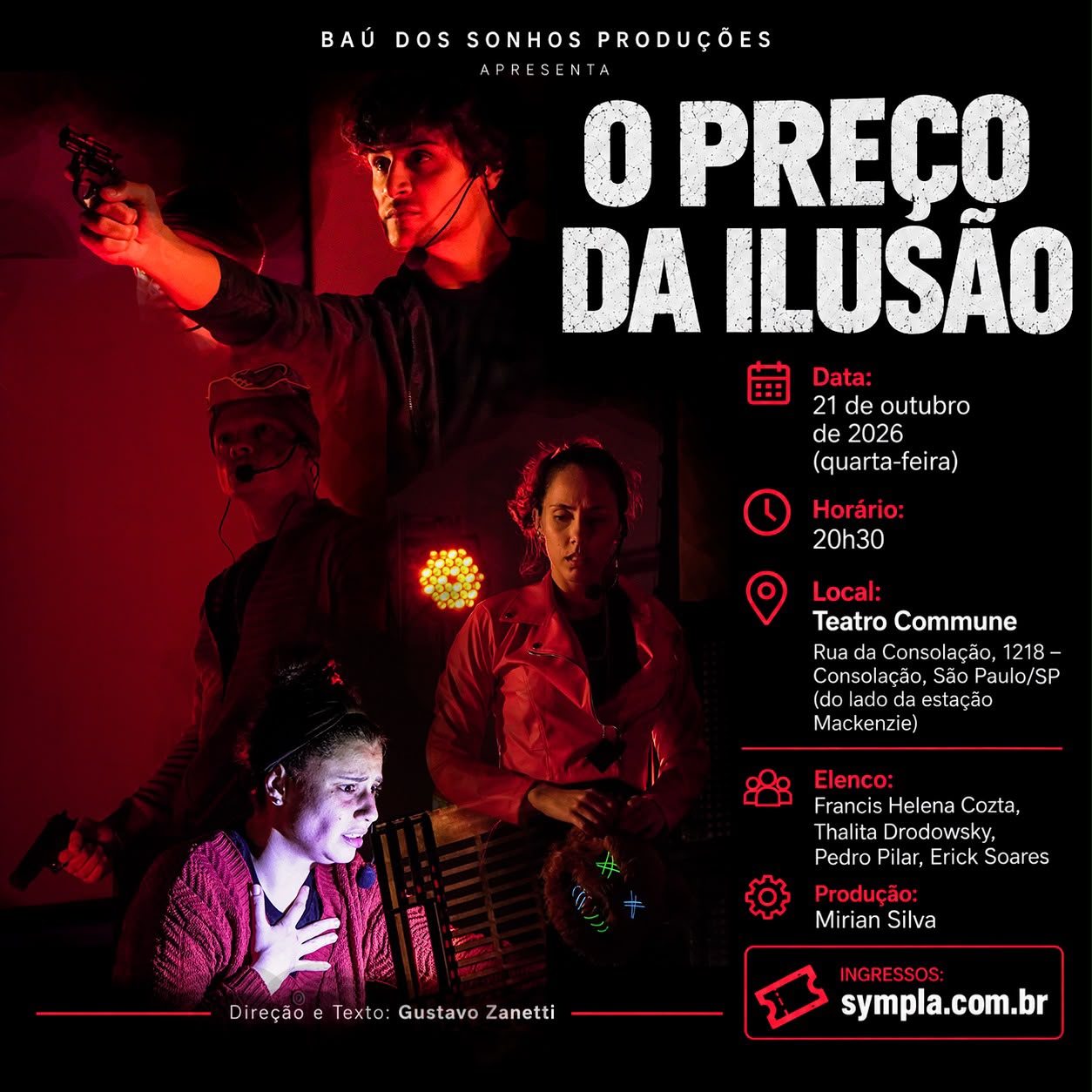 De “Chiquititas” ao teatro, Francis Helena Cozta vive mãe que teme perder filho para o crime 8