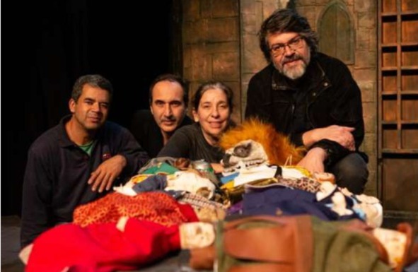 Cadê o Sobrevento? 7 Atores Agnaldo Souza, Luiz André Cherubini, Sandra Vargas e Maurício Santana